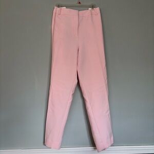 TALBOTS High Waist Hampshire Ankle Pant Pink Trousers 24w NWT